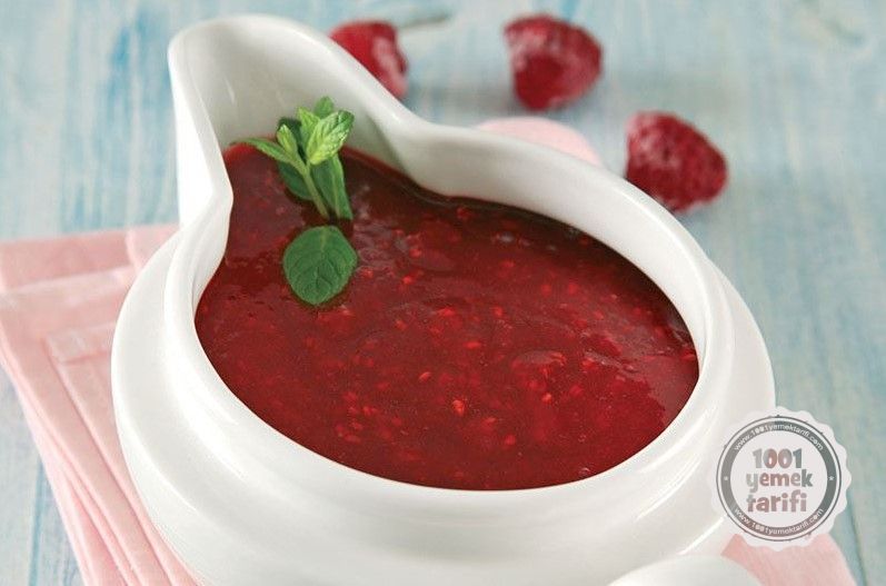 Ahududu Sosu Tarifi-Pasta Süsleme Yaparken Kullanılan Soslar ve Sos Tarifleri