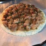 Lavaşlı Tavuklu Pide yapımı