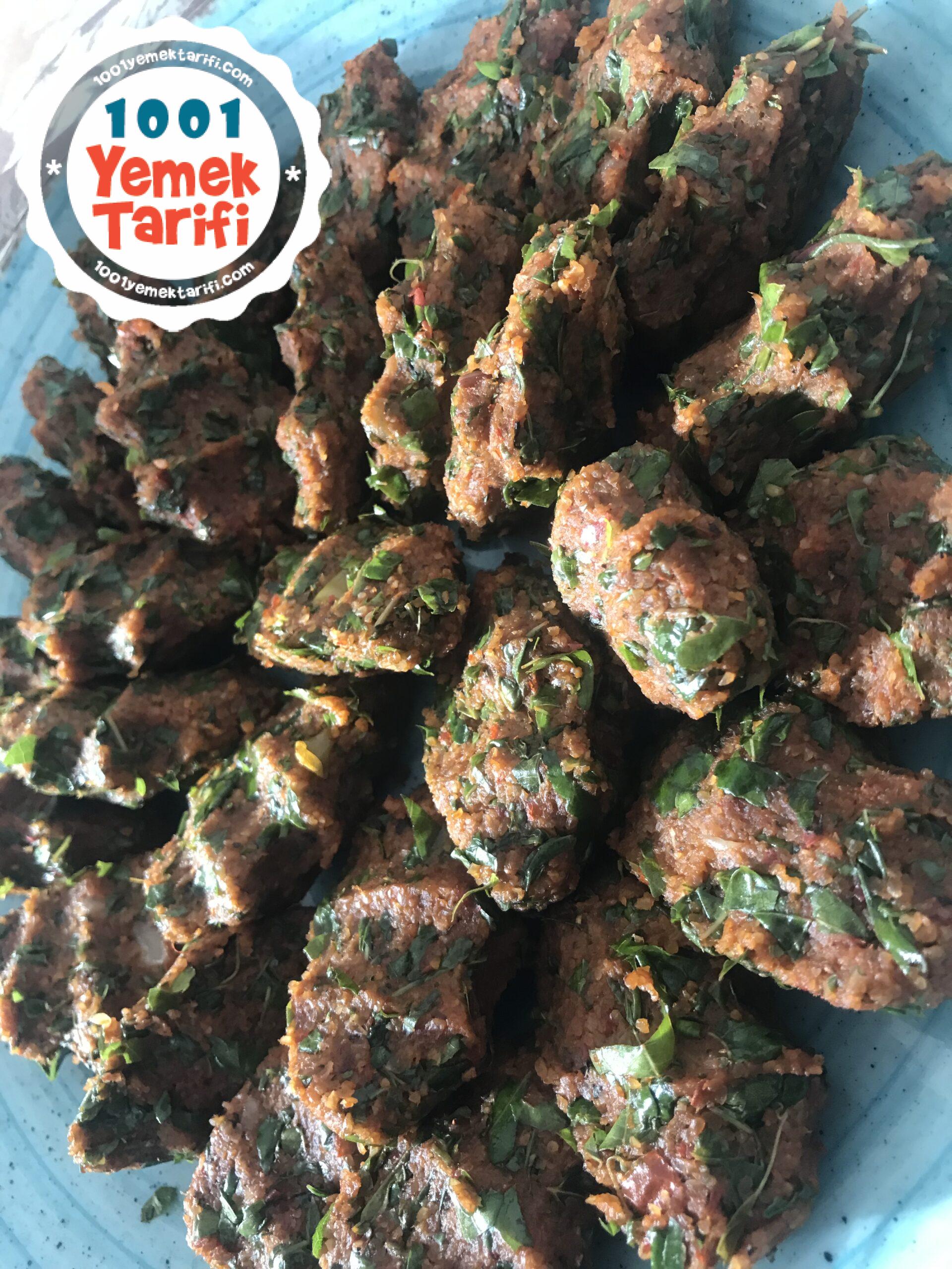 asma yaprağından köfte