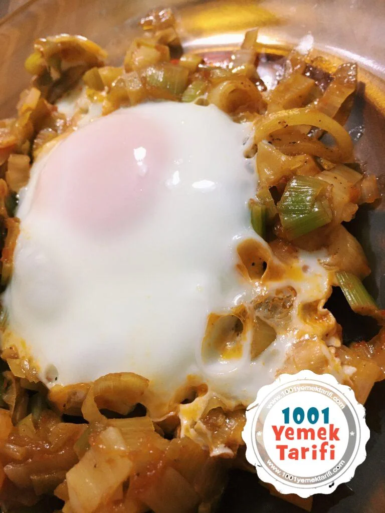 Yumurtalı Pırasa Tarifi