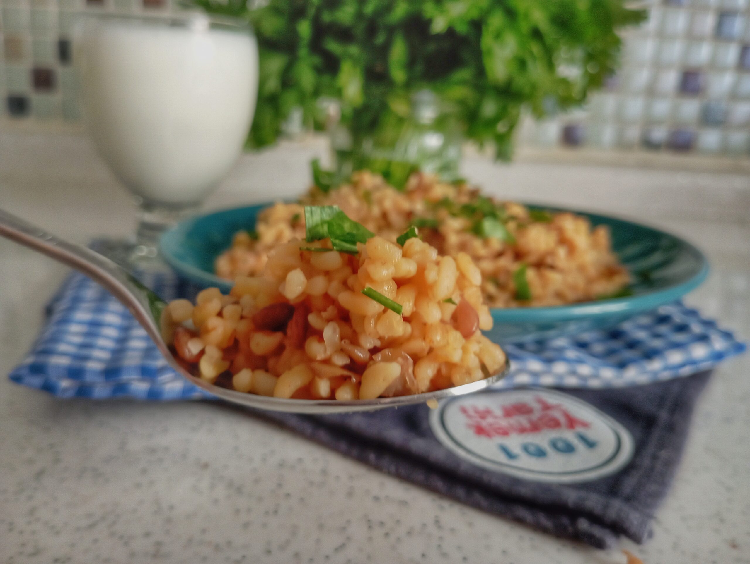 Mercimekli Bulgur Pilavı Tarifi