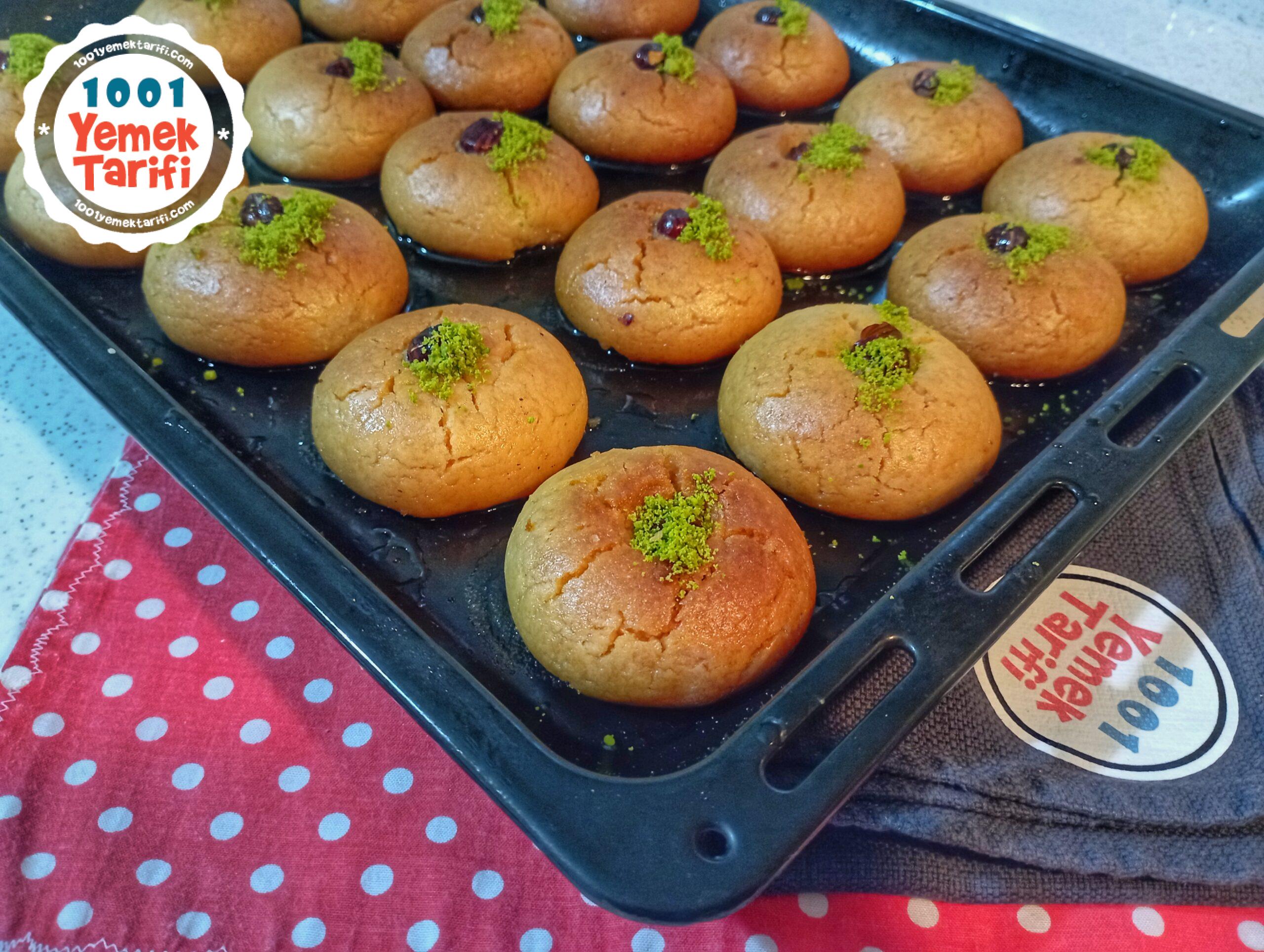 İrmiksiz Şekerpare Tatlısı