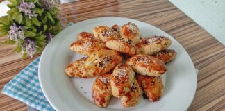 ✅PÜF NOKTALI: Dereotlu Peynirli Poğaça (Mayasız) ▶️VİDEOLU