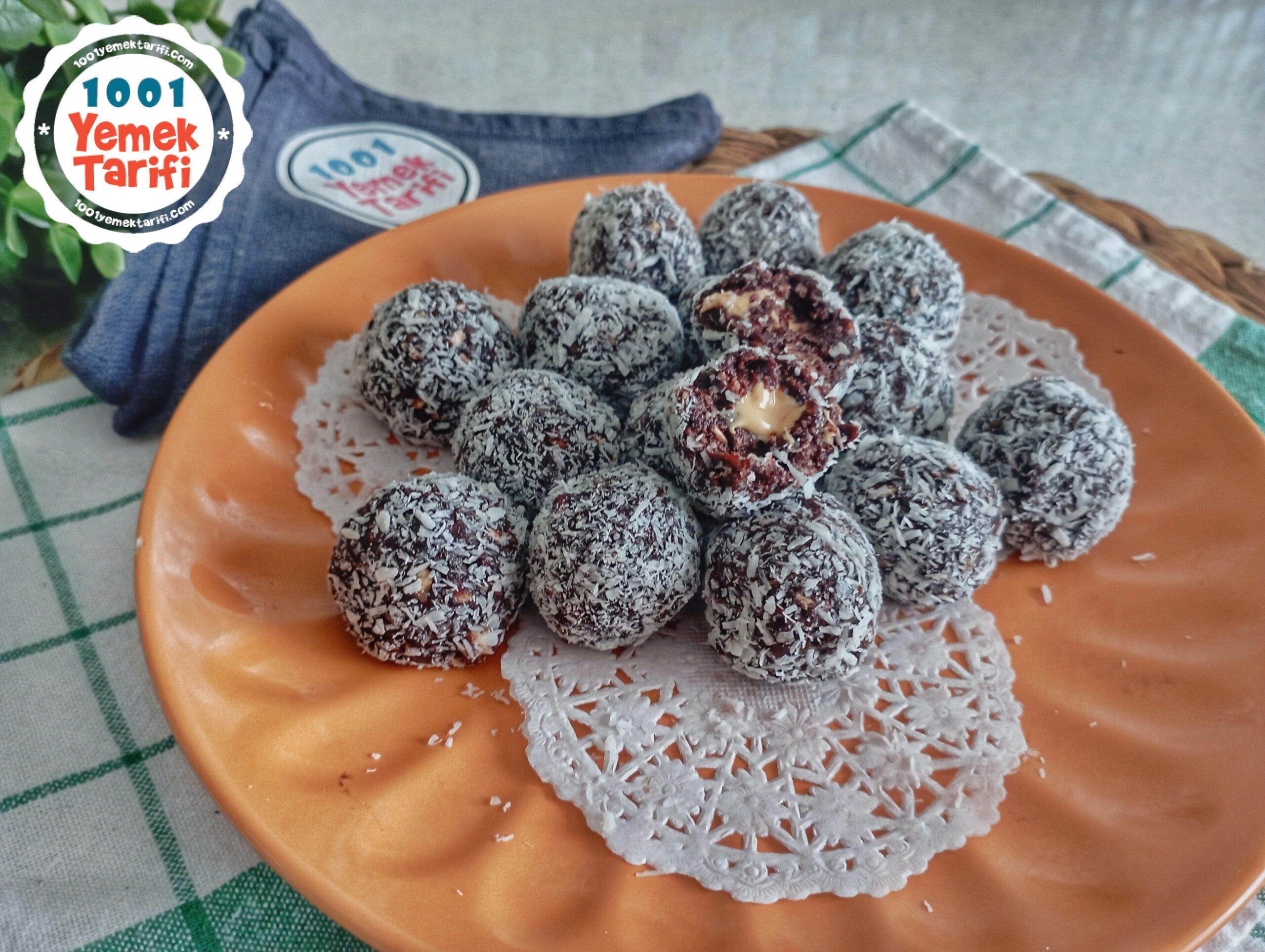 Evde Züber Meyve Topları