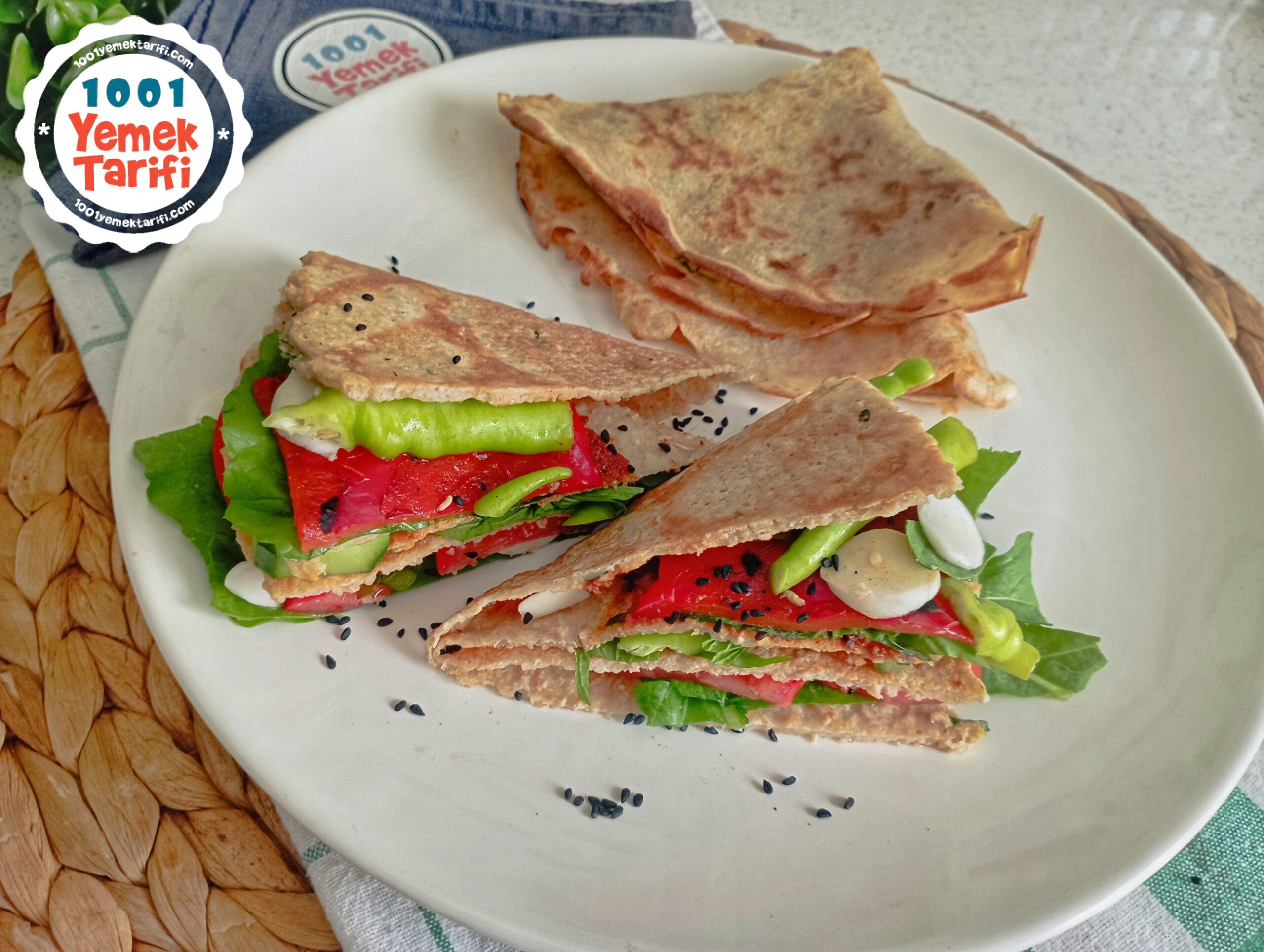 Yulaf Unlu Krep Tarifi