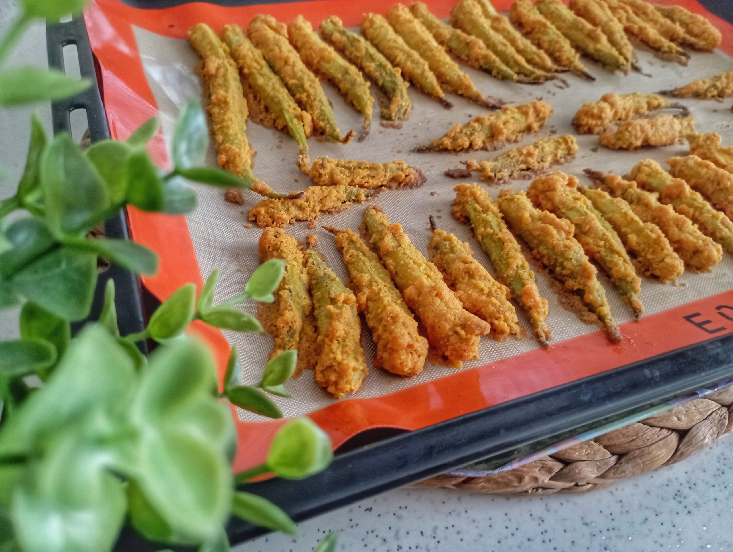 Fırında Bamya Kızartma Tarifi