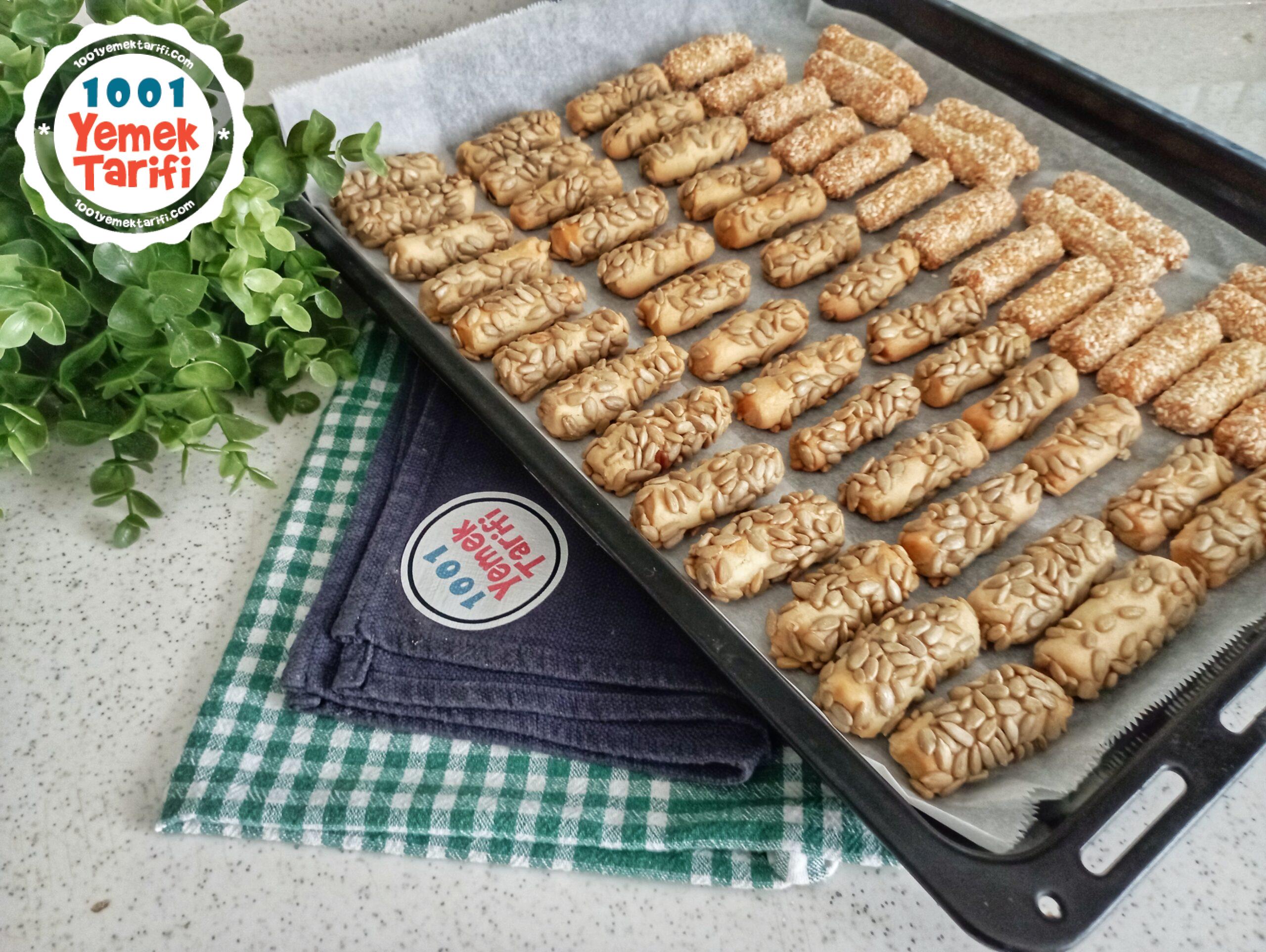 Bayatlamayan Çekirdekli Tuzlu Kurabiye Tarifi