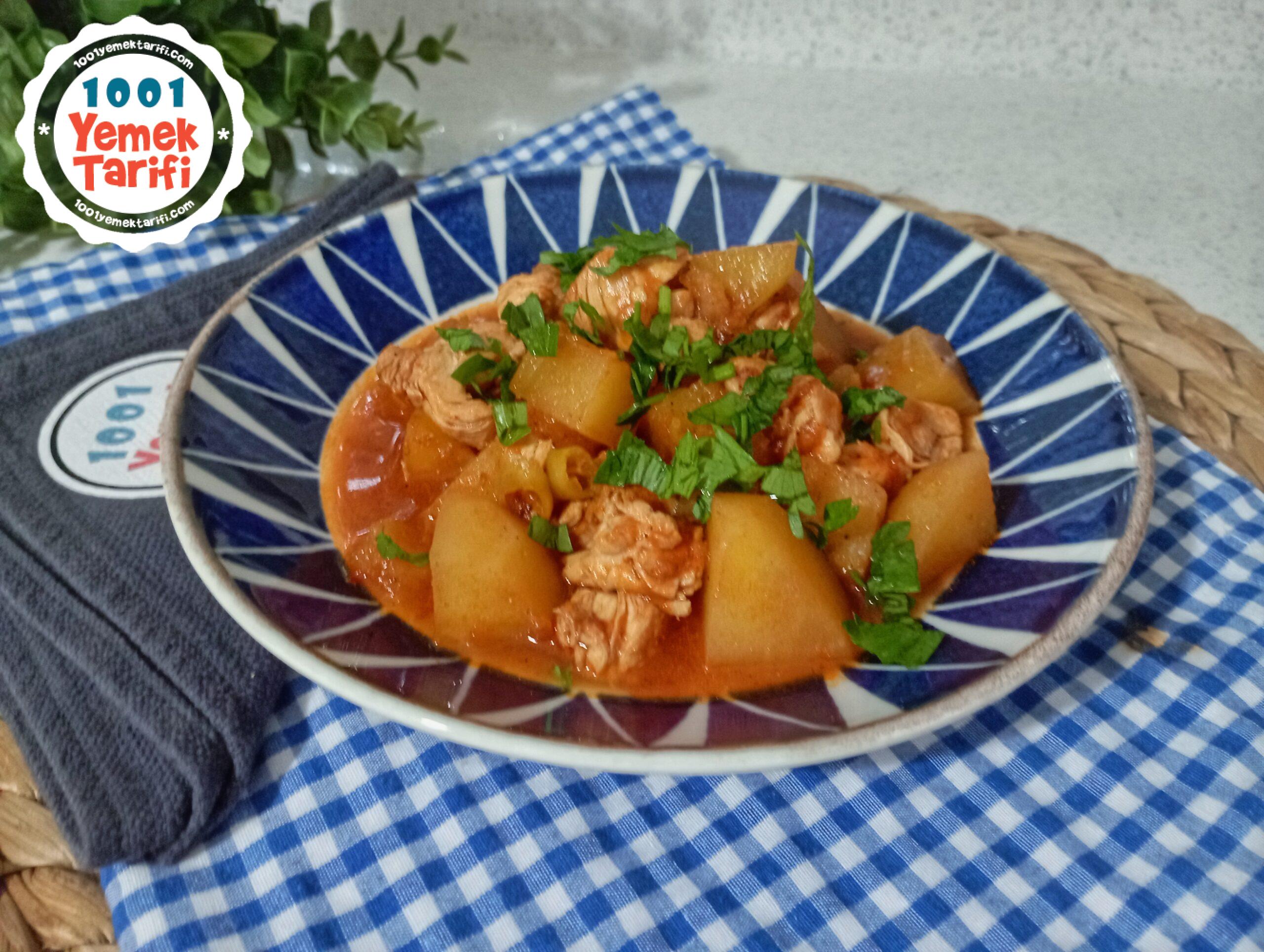 Tavuklu Patates Yemeği
