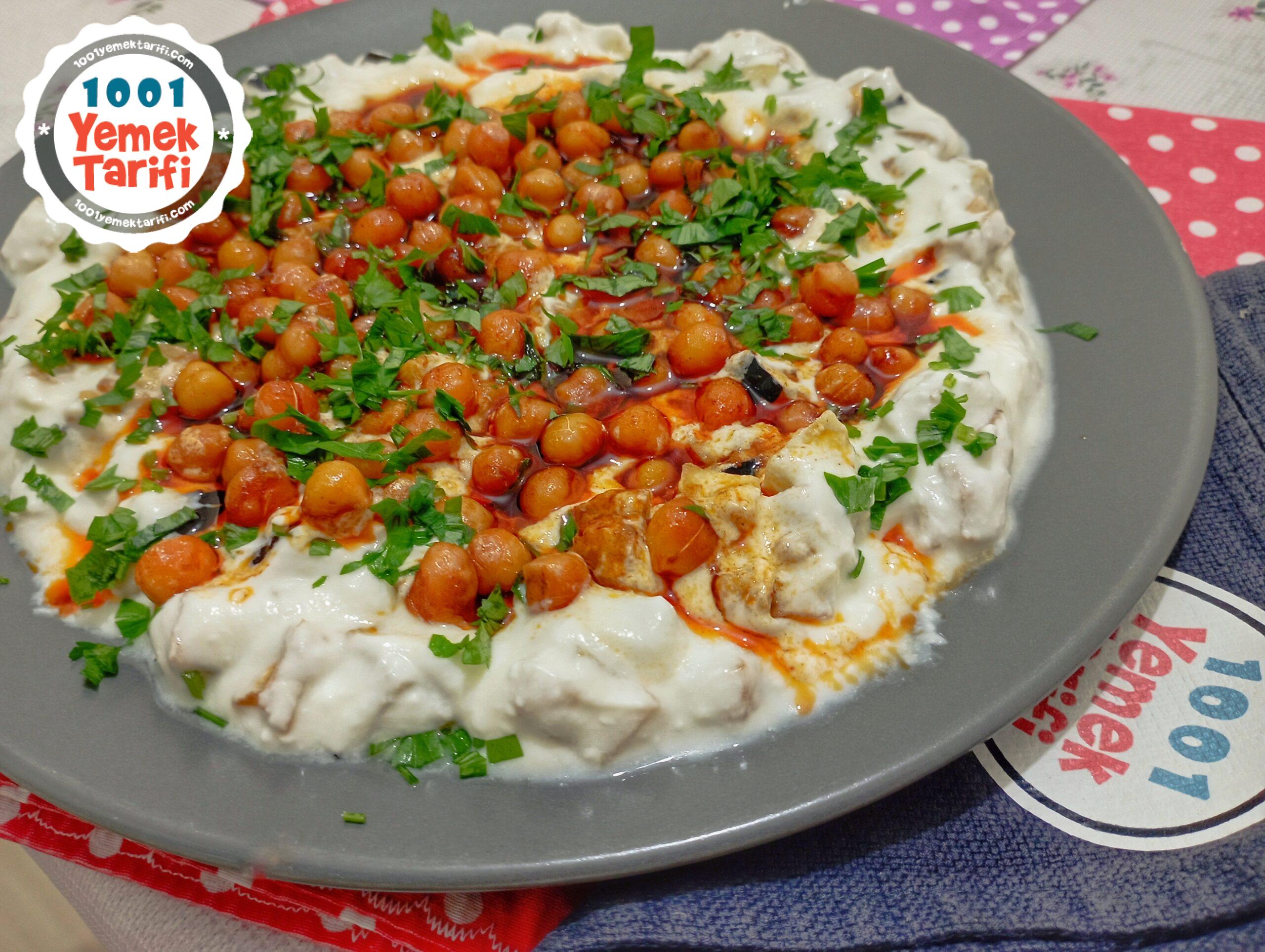 Patlıcanlı Nohutlu Meze Tarifi