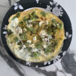 Pırasalı Diyet Omlet Tarifi (fit omlet) yapımı nasıl yapılır kaç kalori