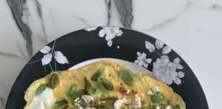 Pırasalı Diyet Omlet Tarifi (fit omlet) yapımı nasıl yapılır kaç kalori