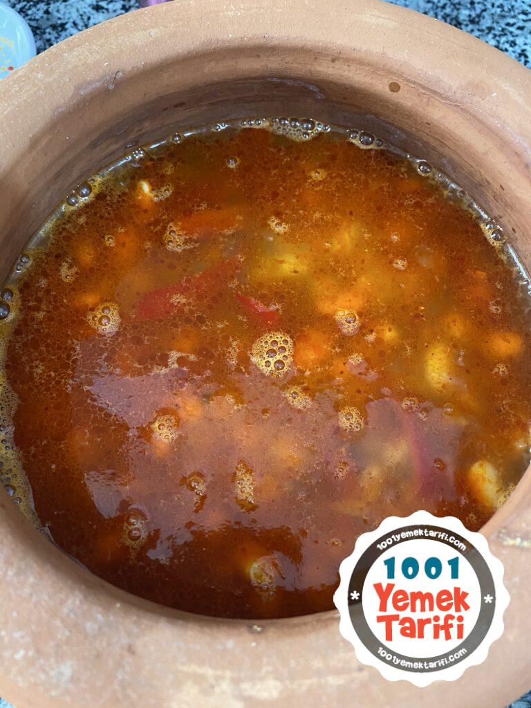 Güveçte Kuru Fasulye Tarifi-nasıl yapılır