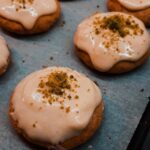 limonlu ve beyaz çikolatalı kurabiye yapımı