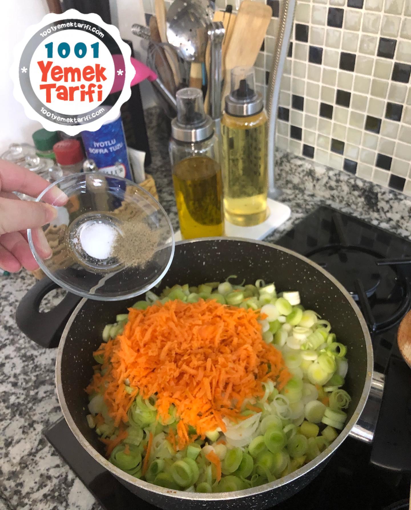 Börek Tadında Pırasa Graten