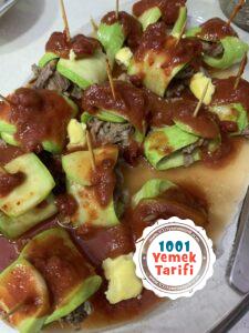 Kabaklı Kuşbaşılı İslim Kebabı Tarifi kürdan kebabı (nasıl yapılır-kaç kalori)