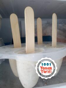 Fit Dondurma Tarifi (Elmalı ve Muzlu) şekersiz diyet dondurma