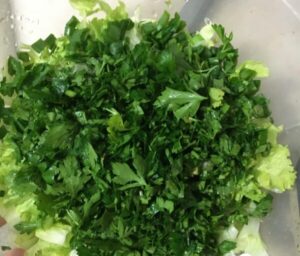 Patates Salatası yapımı