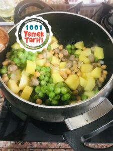 Misket Köfteli Bezelye yemeği