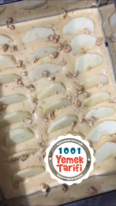 Elmalı Kek Tarifi-nasıl yapılır-kaç kalori