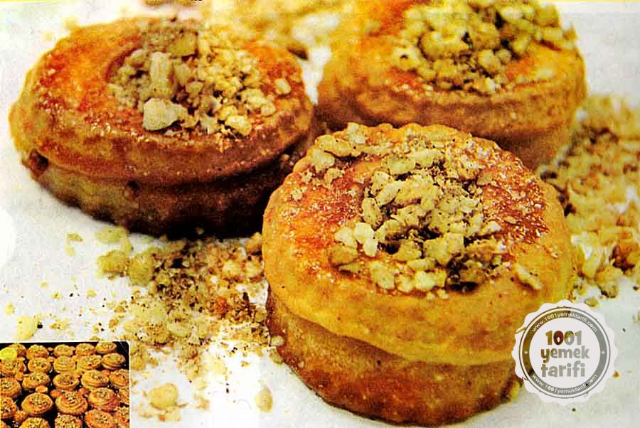 nefis bulbul yuvasi tatlisi tarifi cevizli bulbul yuvasi baklava yapimi