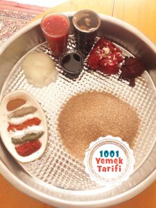 ev yapımı etsiz çiğköfte yapımı