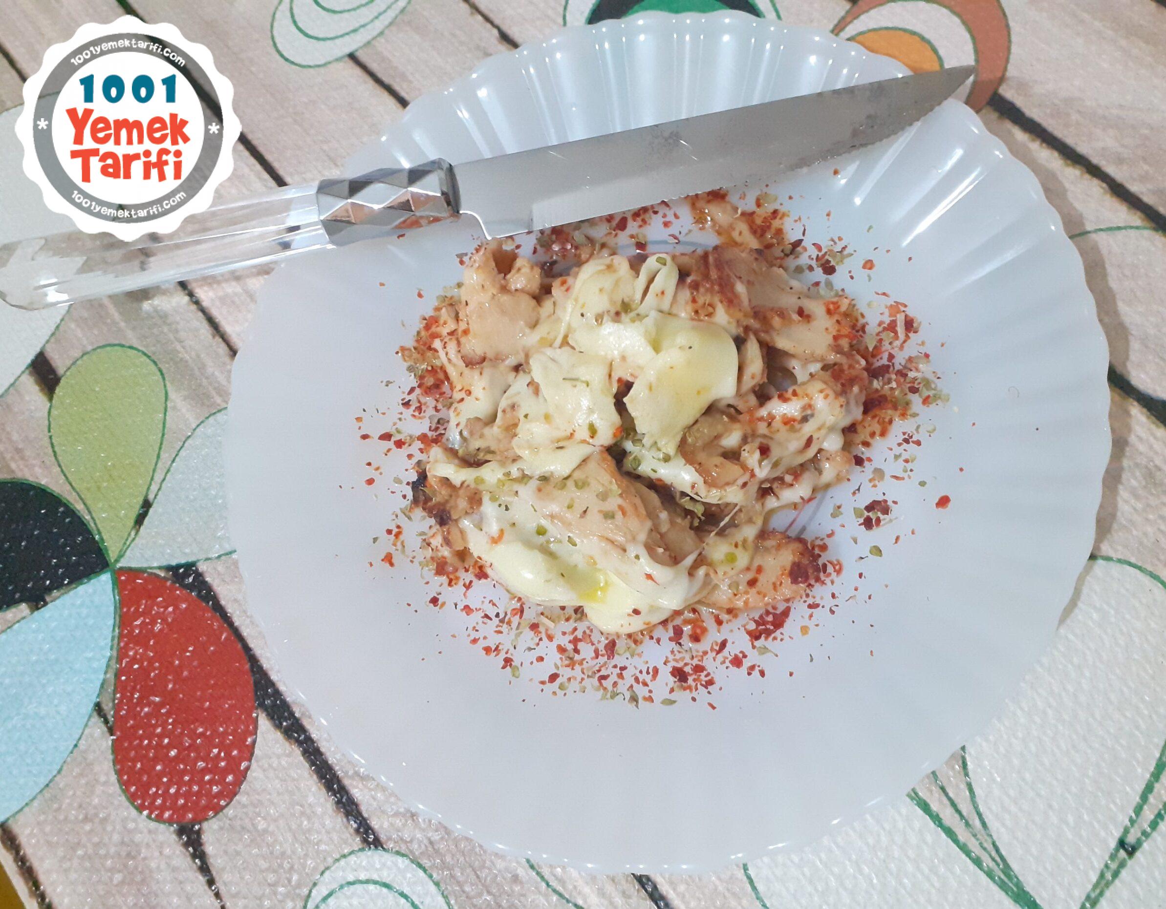 Kaşarlı Tavuk Döner Tarifi