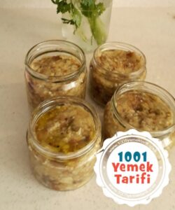 kışlık tarifler-kışlık patlıcan konservesi-közlenmiş patlıcan konservesi tarifi yapımı nasıl yapılır