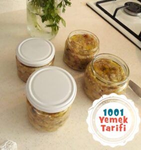 kışlık tarifler-kışlık patlıcan konservesi-közlenmiş patlıcan konservesi tarifi yapımı nasıl yapılır