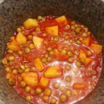 patatesli bezelye yemegi-vejetaryen-vegan tarifler