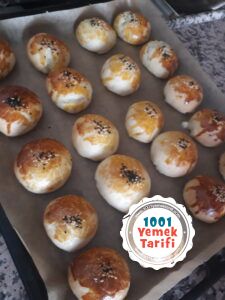 susamlı çörek otlu peynirli poğaça tarifi