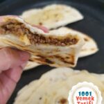 Evde El Açması Kıymalı Gözleme Tarifi (nasıl yapılır-kaç kalori) yapımı