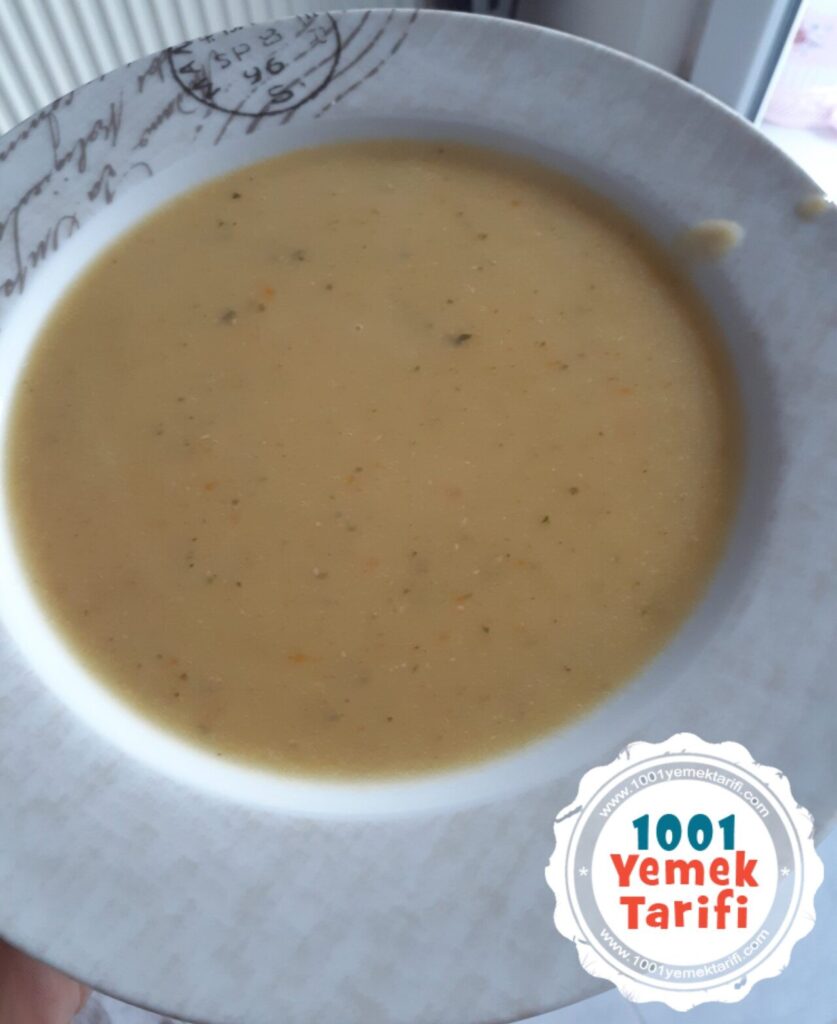 kerevizli mercimek çorbası yapımı tarifi nasıl yapılır kaç kalori-1001yemektarifi