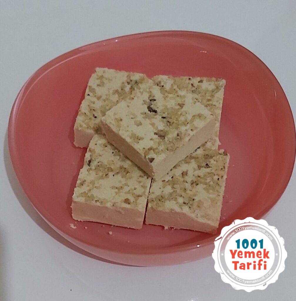Ev yapımı cevizli helva tarifi-saray helvası yapımı