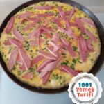 Pizza Görünümlü Omlet Tarifi yapımı nasıl yapılır