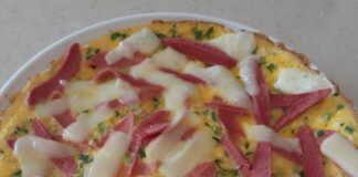 Pizza Görünümlü Omlet Tarifi yapımı nasıl yapılır