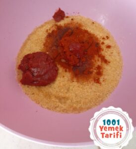 Kayseri Usulü Kısır Tarifi yapımı nasıl yapılır kaç kalori