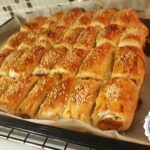 Patatesli Börek tarifi-baklavalık hazır yufkadan börek yapımı nasıl yapılır kaç kalori