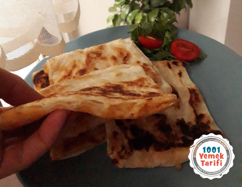 Patatesli gözleme tarifi-hazır yufkadan gözleme yapımı-kolay gozleme-kaç kalori