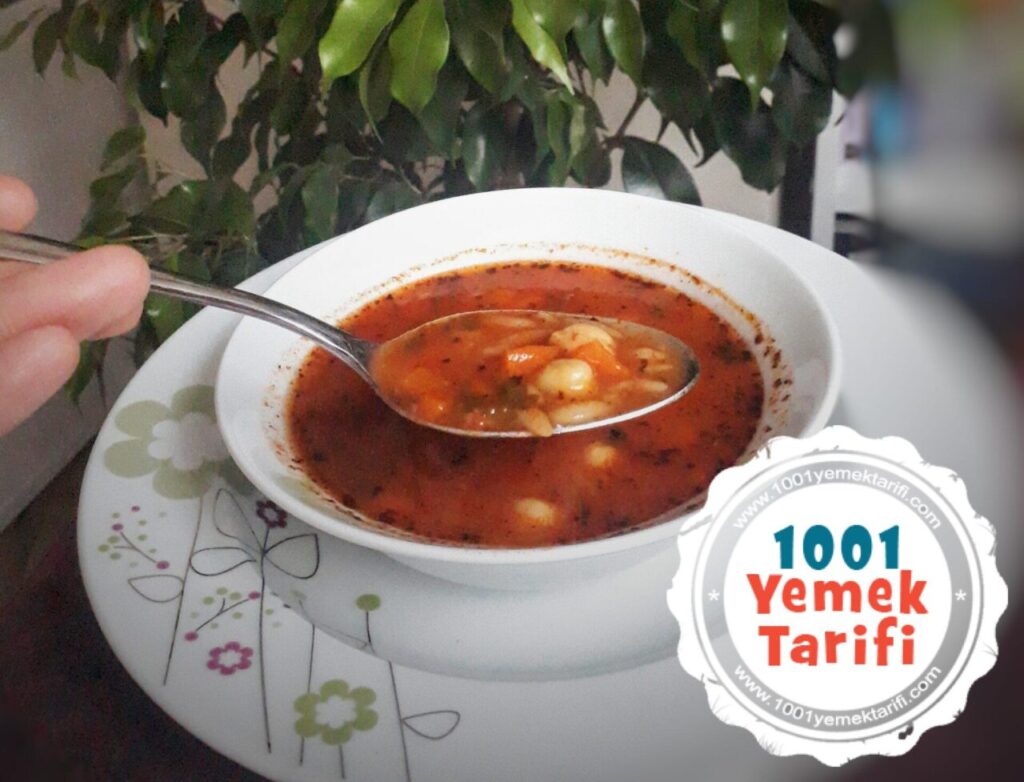 Arpa Şehriye Çorbası tarifi yapımı nasıl yapılır (Et sulu ve sebzeli)