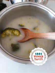 Bal Kabaklı Kremalı Brokoli Çorbası yapımı tarifi nasıl yapılır kaç kalori