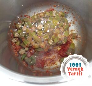 Taze Bamya Yemeği tarifi yapımı nasıl yapılır