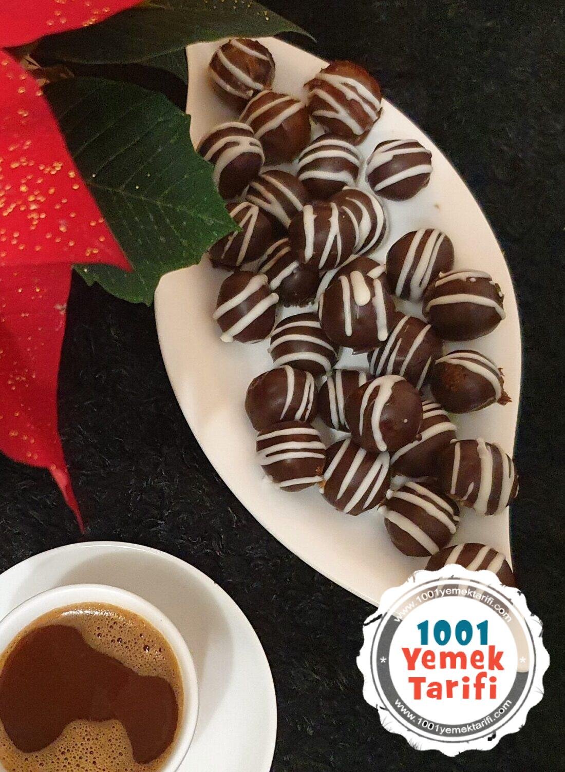 İkramlık Çikolata Topları Nasıl Yapılır 1001YemekTarifi