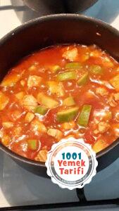 Tavuklu Kabak Yemeği Nasıl Yapılır? tavuklu kabak tarifi-yapımı-kaç kalori