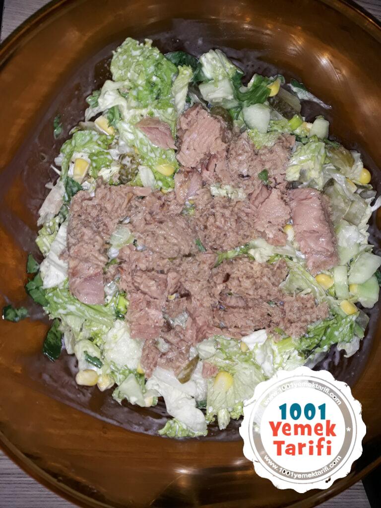 Ton Balıklı Salata Tarifi