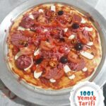 ev yapımı Tavada Acılı Pizza Tarifi-nasıl yapılır