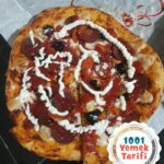 ev yapımı Tavada Acılı Pizza Tarifi-nasıl yapılır