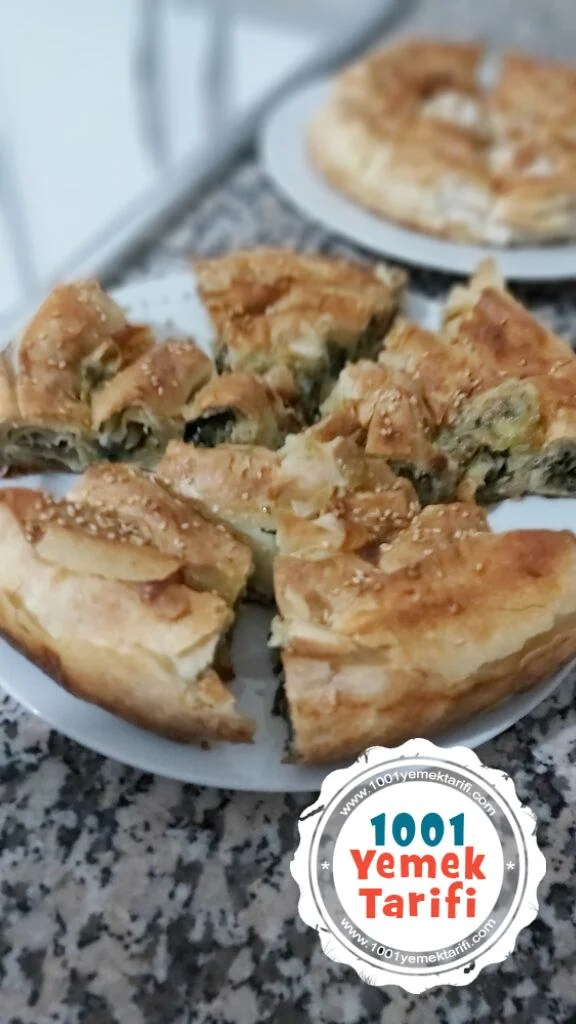 Ispanaklı Börek Tarifi-nasıl yapılır-börek yapımı
