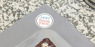 Çikolata soslu yeşil kek tarifi