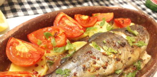 Güveçte Tereyağlı Alabalık