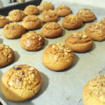 Esmer Şekerli Fındık Ezmeli Kurabiye